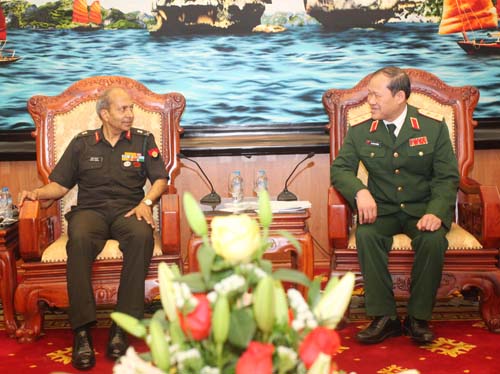 ເພີ່ມທະວີການຮ່ວມມືປ້ອງກັນຊາດ ຫວຽດນາມ-ອິນເດຍ